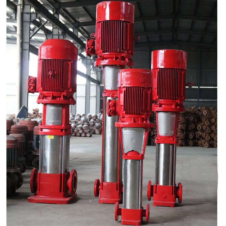 現貨(huo)直銷濟南 65GDL12*8 高(gao)揚程 65口 多級(ji)消防泵 消